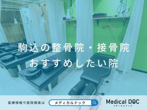 駒込の整骨院・接骨院 おすすめしたい院