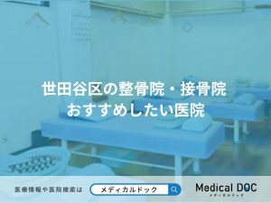 世田谷区の整骨院・接骨院 おすすめしたい医院