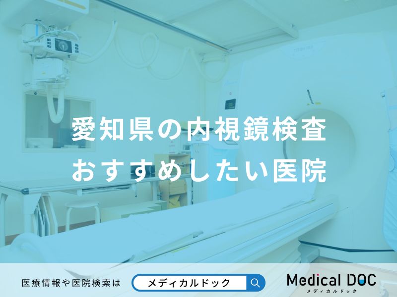 愛知県の内視鏡検査おすすめしたい医院