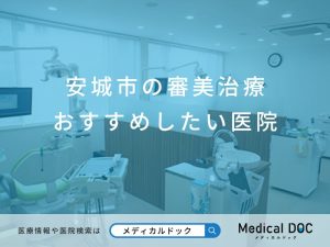 安城市の審美治療 おすすめしたい医院