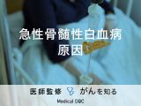 「急性骨髄性白血病の原因」はご存知ですか？検査法や治療法も解説！【医師監修】