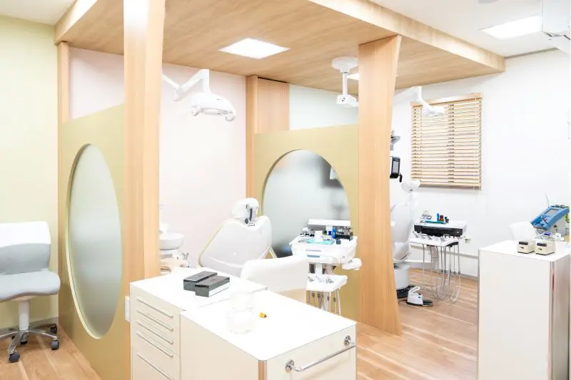 はらだ歯科診療所つきみの診療室