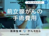 「前立腺がんの手術費用」はどれくらい？治療法も解説！【医師監修】
