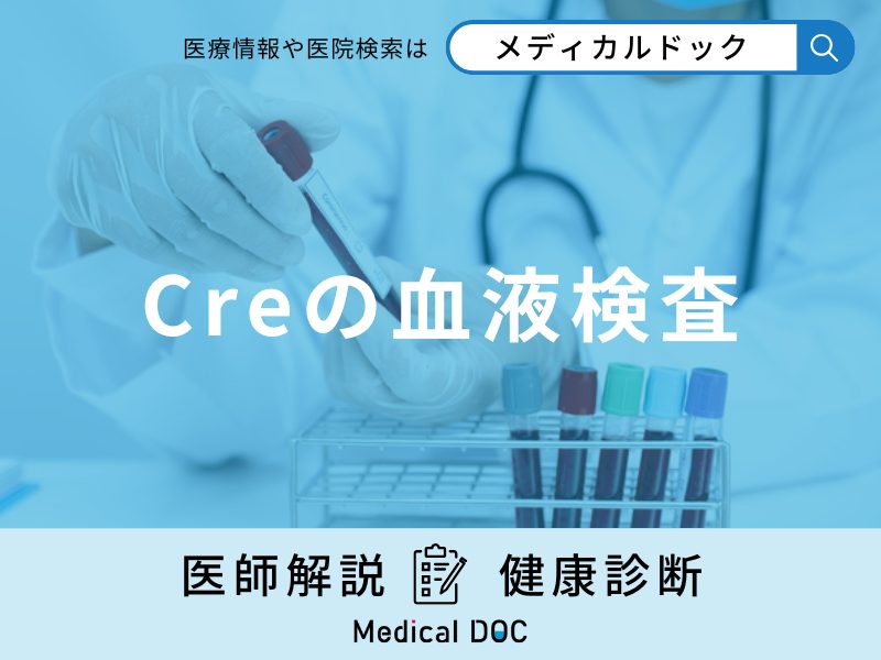 「Creの血液検査」とは?基準値から高い・低い原因と改善するコツを解説【医師監修】