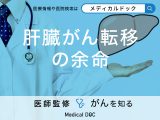「肝臓がん転移による余命」は？手術できる割合や治療法についても解説！