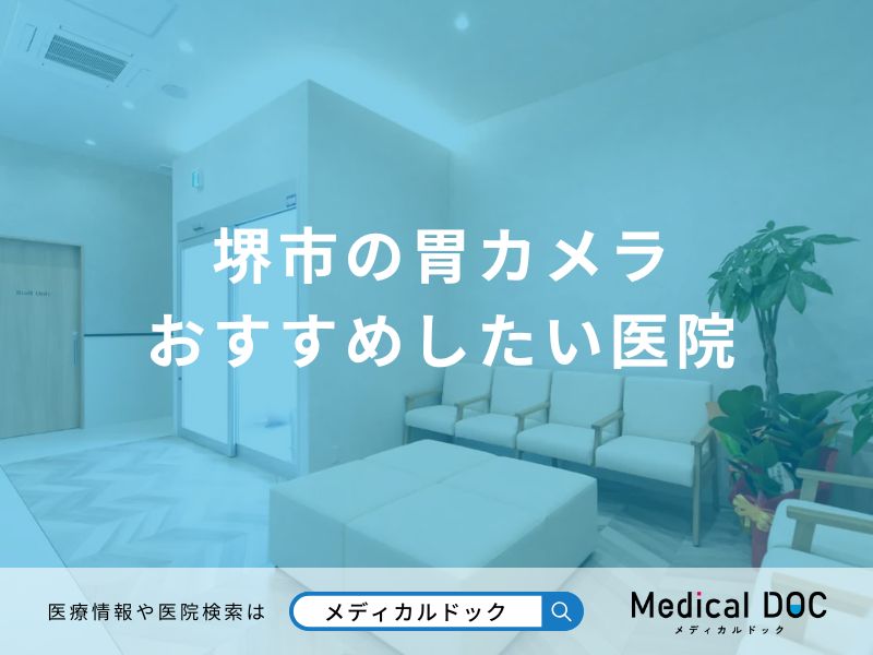 堺市の胃カメラ おすすめしたい医院