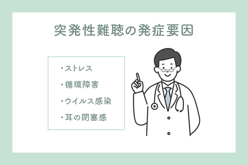 突発性難聴の発症要因
