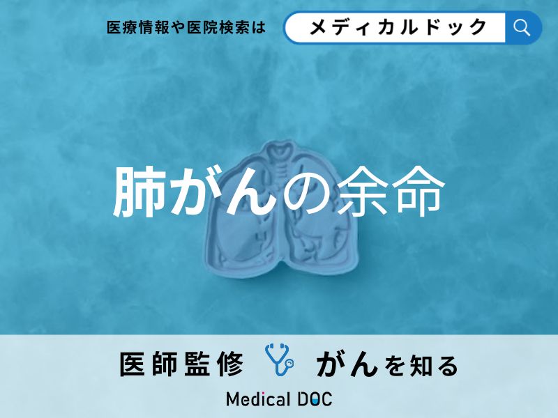 「肺がん」に罹患した際のステージ別「余命」と生存率についてご存じですか?【医師監修】