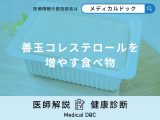 「善玉コレステロールを増やす食べ物」はご存知ですか？医師が徹底解説！