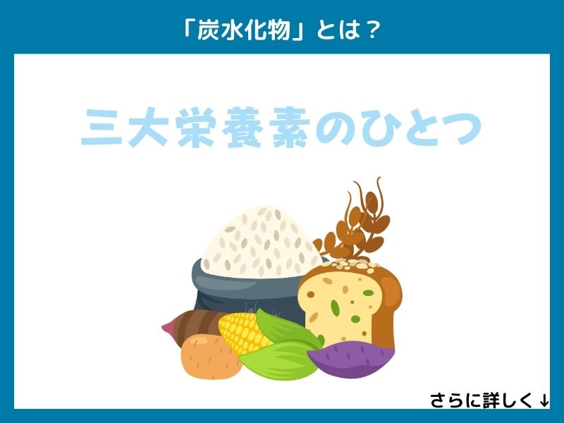 「炭水化物」とは？