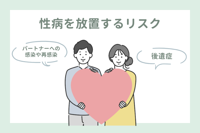 性病を放置するリスク