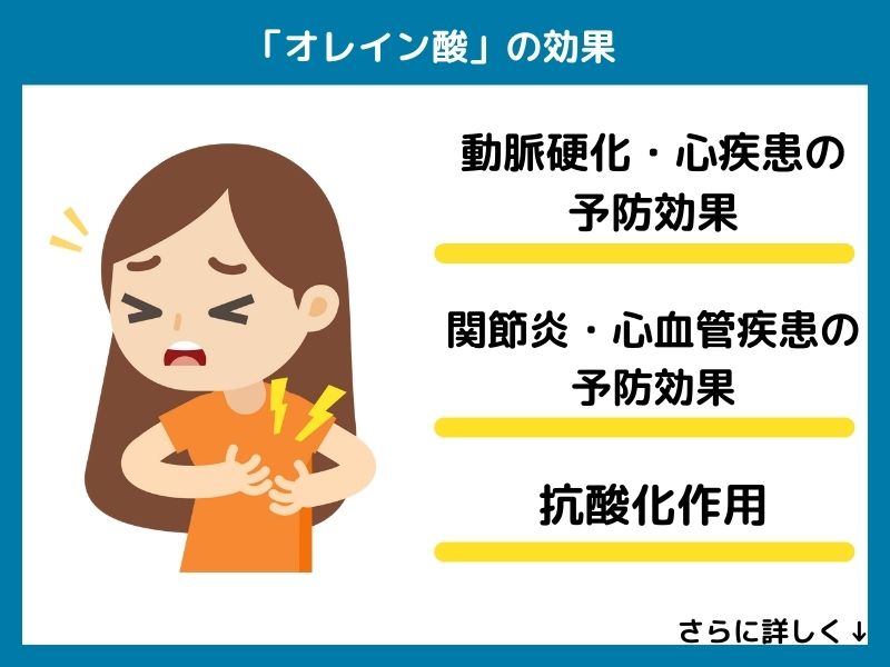 オレイン酸の効果