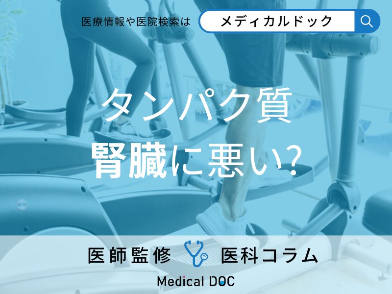 タンパク質 腎臓に悪い?