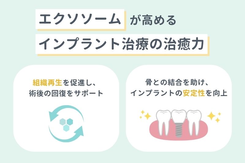 エクソソームが高めるインプラント治療の治癒力