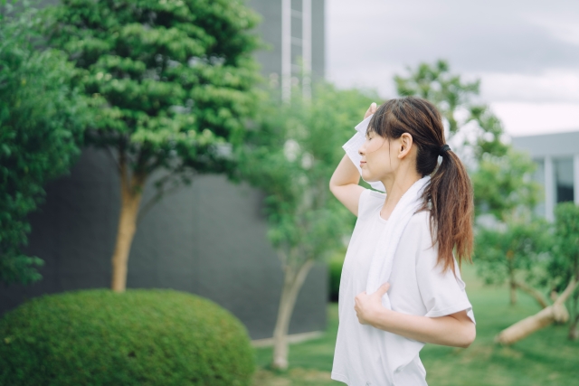熱中症の初期症状について