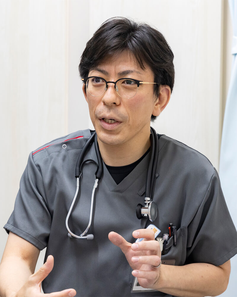 外来とほぼ同じ検査や治療、包括的サポートが受けられる