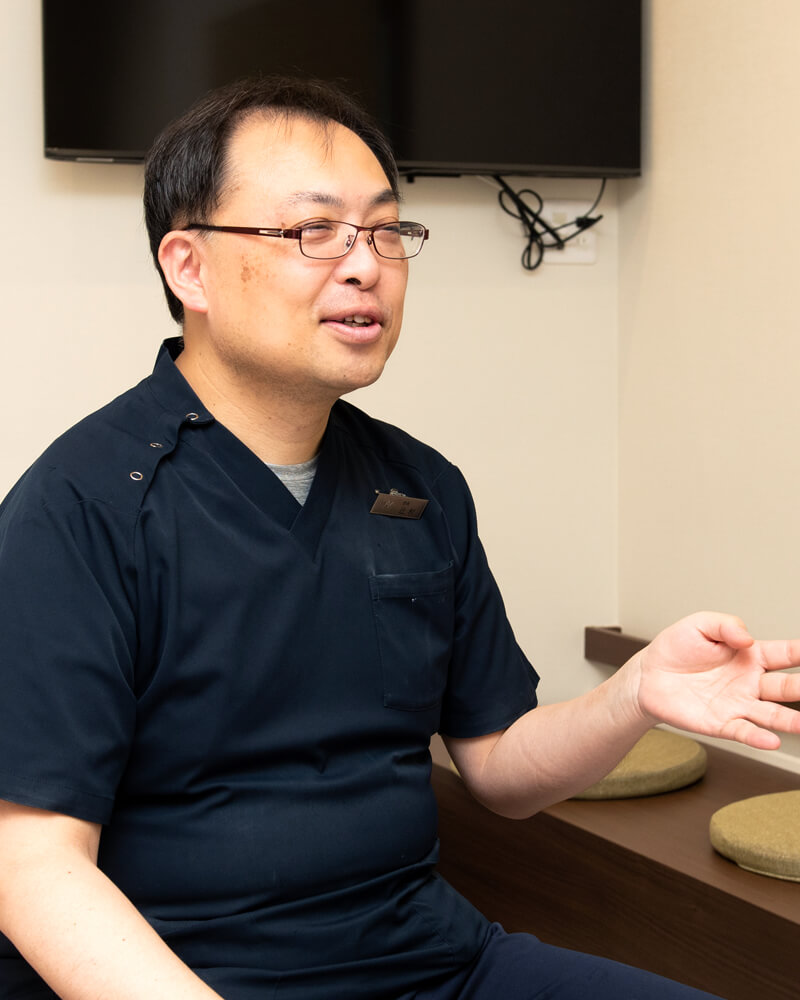 現在地を明確にして、納得のいく治療を提供する
