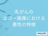 「乳がんエコー画像」で「悪性を疑うしこりの特徴」はご存知ですか？医師が解説！