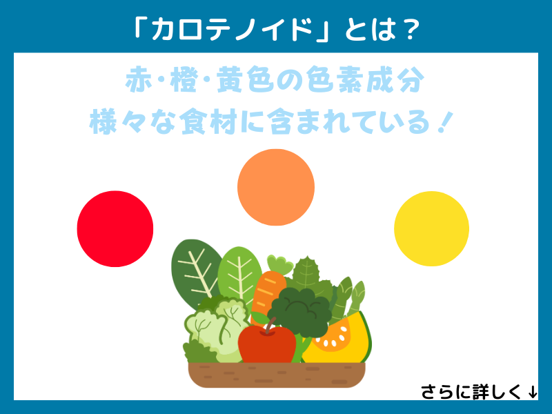 「カロテノイド」とは？