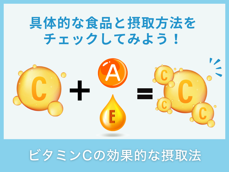 ビタミンCの効果的な摂取方法