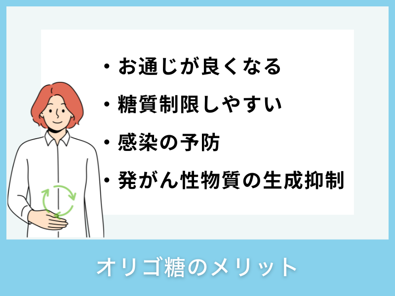 オリゴ糖のメリット