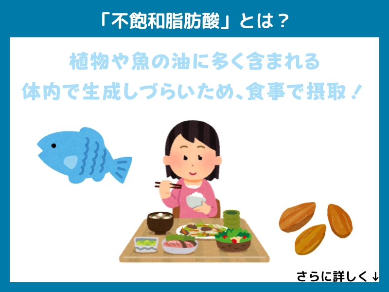 「不飽和脂肪酸」とは？