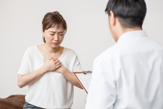 乳がん手術後の様子