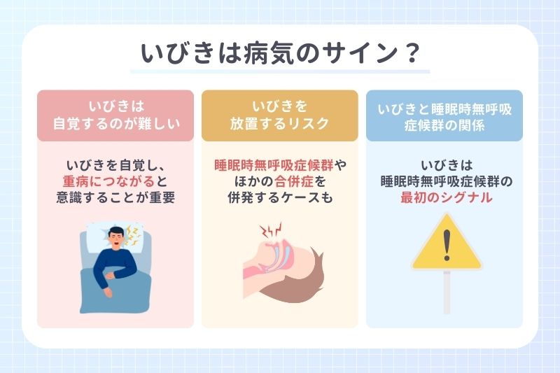 いびきは病気のサイン？