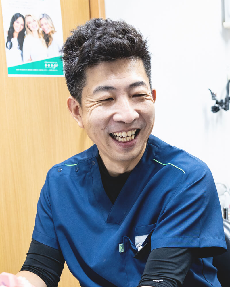 口元に自信を持ち、笑顔で過ごせる毎日をサポート