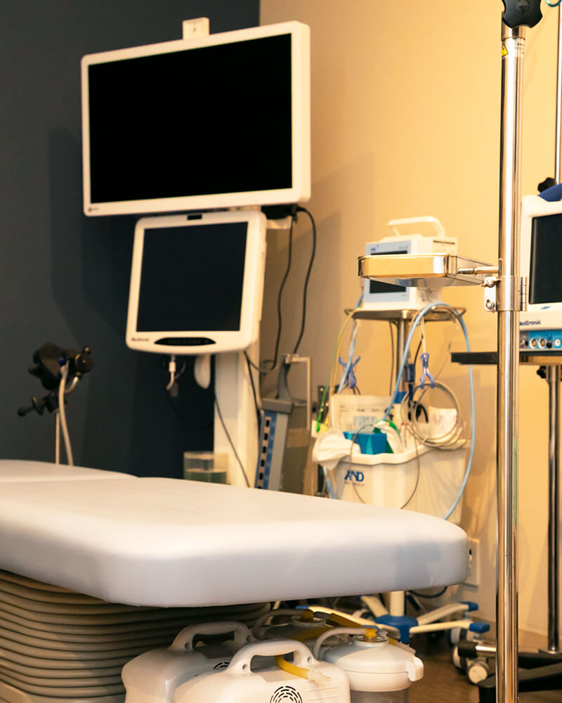 手術は日帰りで可能。安全性と確実性を重視した診療体制を構築