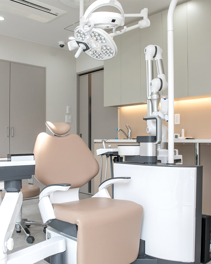 担当医を指名できるシステム。治療途中からの変更もOK