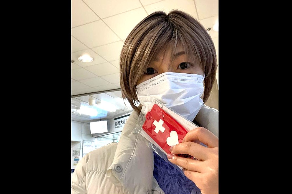 広瀬さん闘病ヘルプマーク