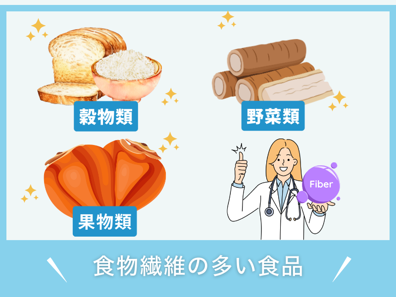 食物繊維を多く含む食品?