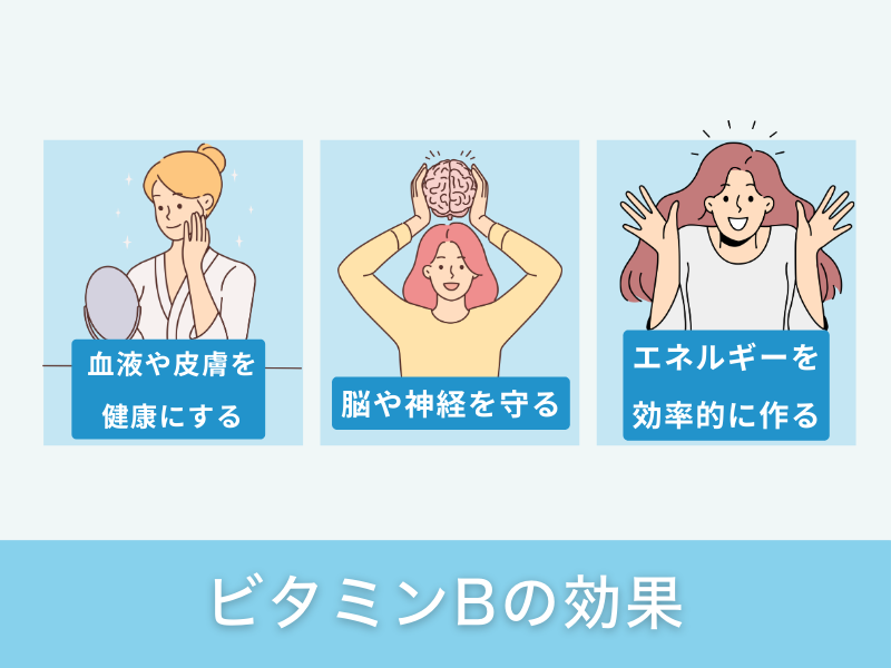 ビタミンBの効果