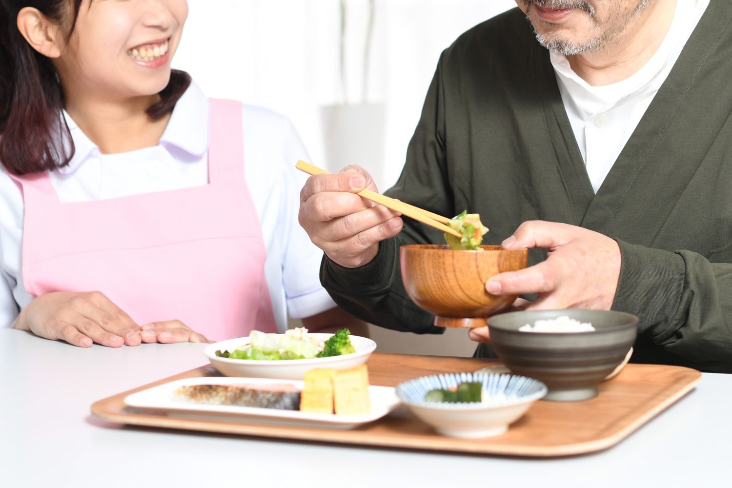 在宅介護における誤嚥性肺炎の予防