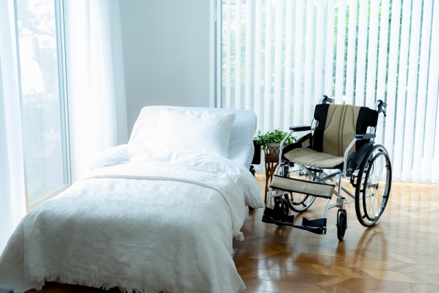 自宅で寝たきりの方を介護している世帯の割合