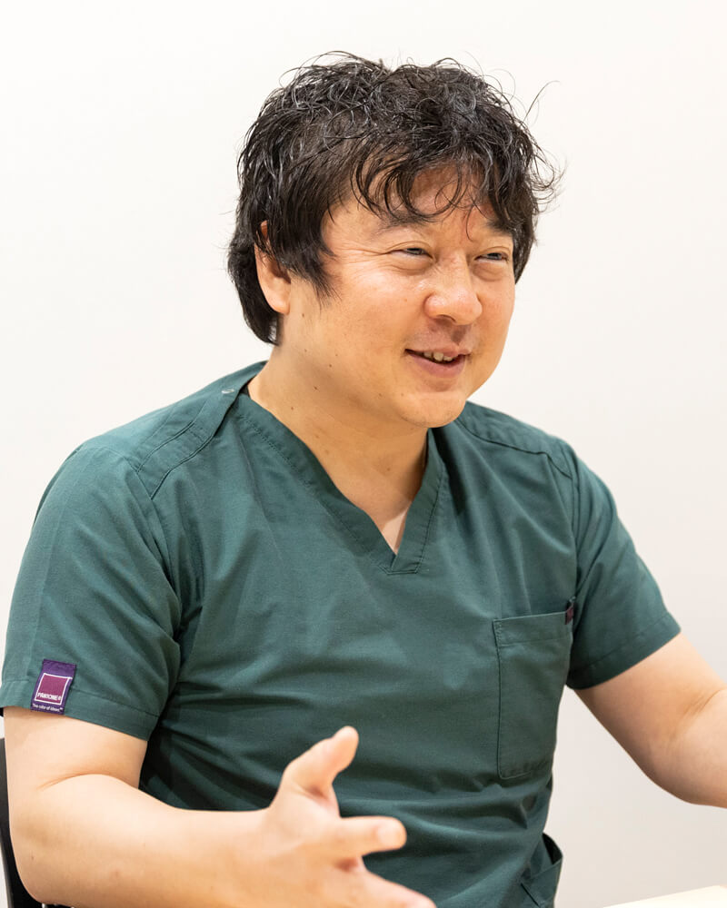 「健康な歯を残す」という予防の主要コンセプトを丁寧に伝える