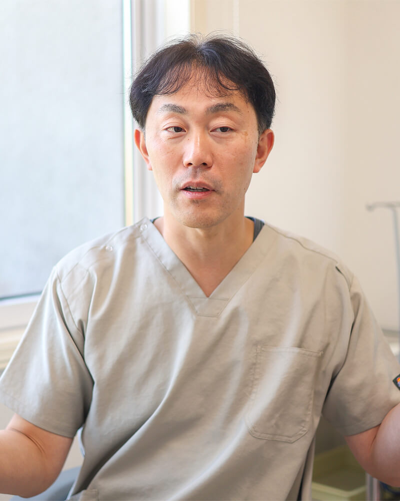 一人ひとりの「これで満足」と思えるところが治療のゴール