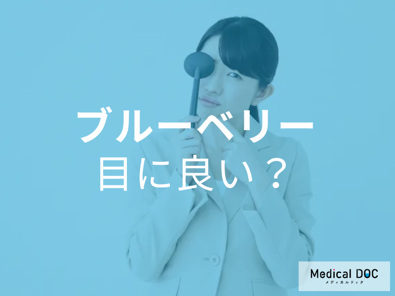 ブルーベリー 目に良い?