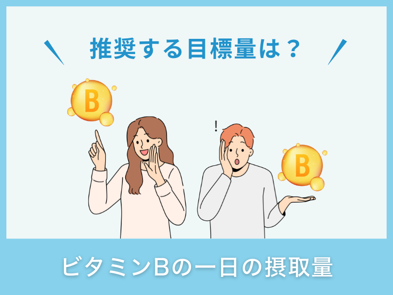 ビタミンBの一日の摂取量