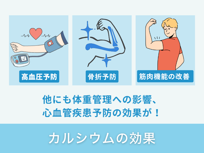 カルシウムの効果