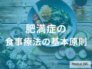 肥満症における食事療法の基本原則