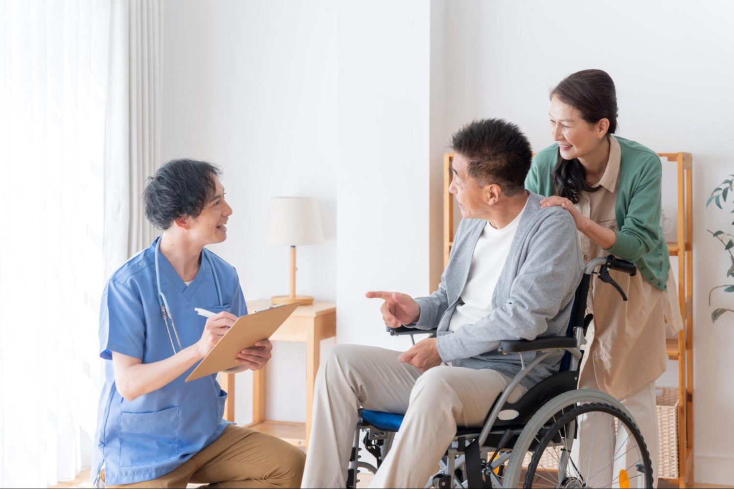 訪問看護を利用する流れ