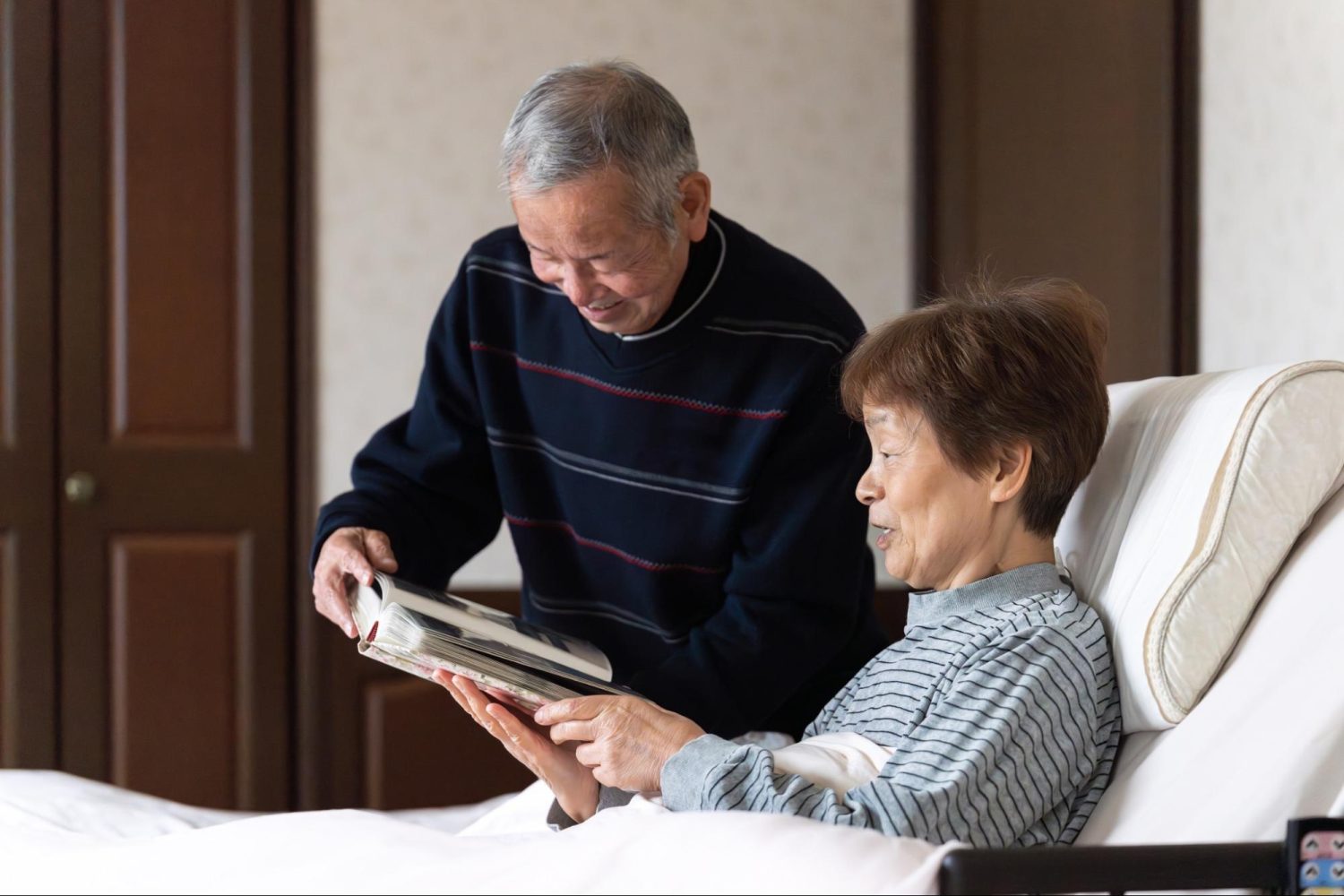 寝たきりの方の筋力低下を予防するポイント