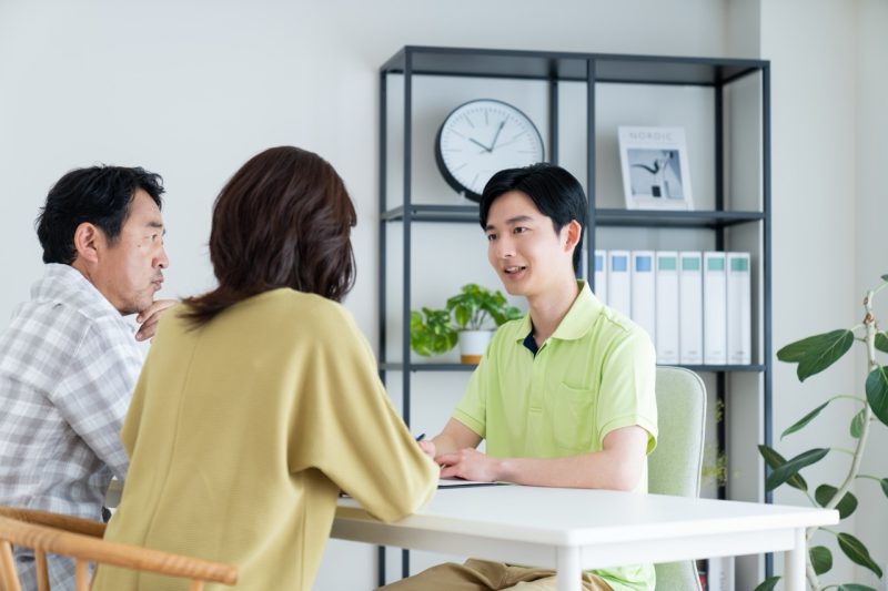 家族との面談