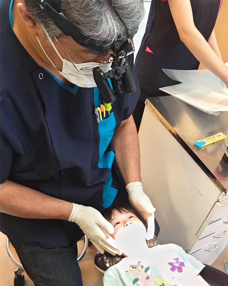 食事指導からむし歯治療まで、きめ細やかにサポート