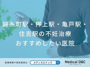 錦糸町駅・押上駅・亀戸駅・住吉駅の不妊治療 おすすめしたい医院