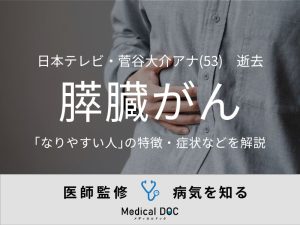 日本テレビ・菅谷大介アナ(53)が死去 「膵臓がん」になりやすい人の特徴を医師が解説