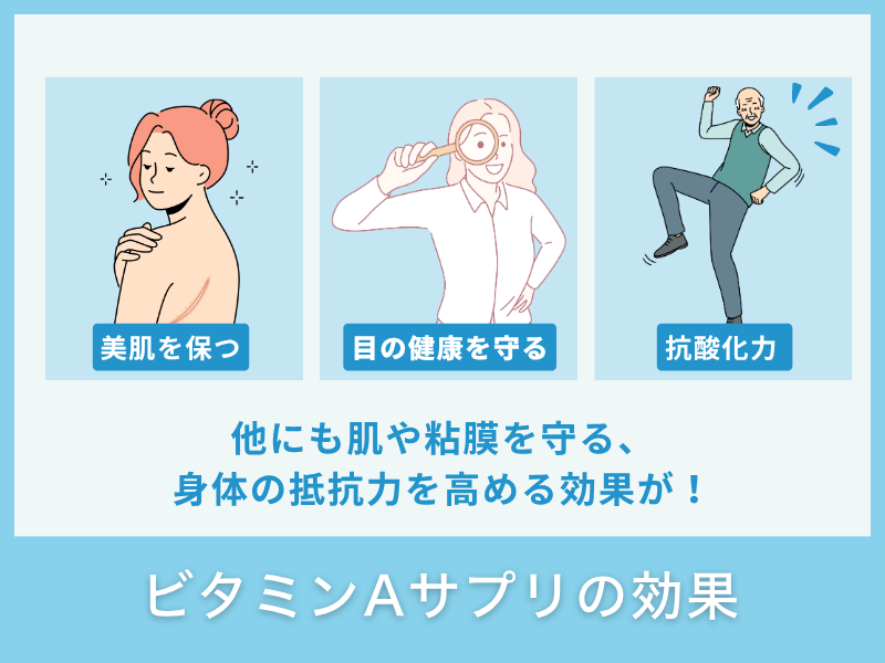 ビタミンAサプリの効果