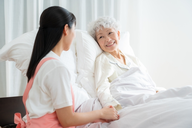 寝たきりの方の廃用症候群を予防する自宅ケア